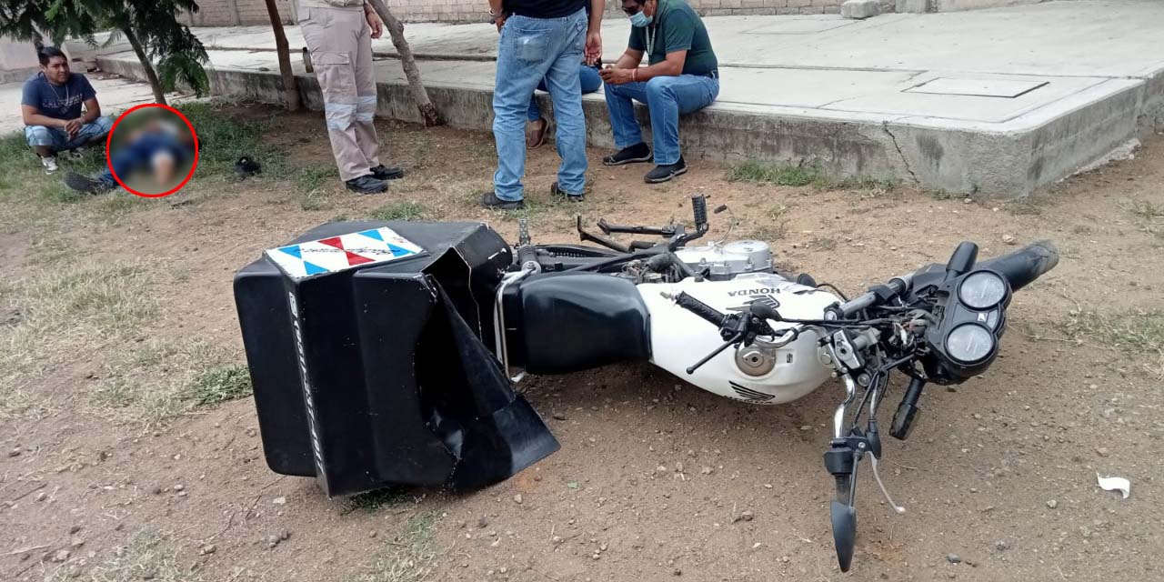Conductor de auto compacto arrolla a motociclista | El Imparcial de Oaxaca