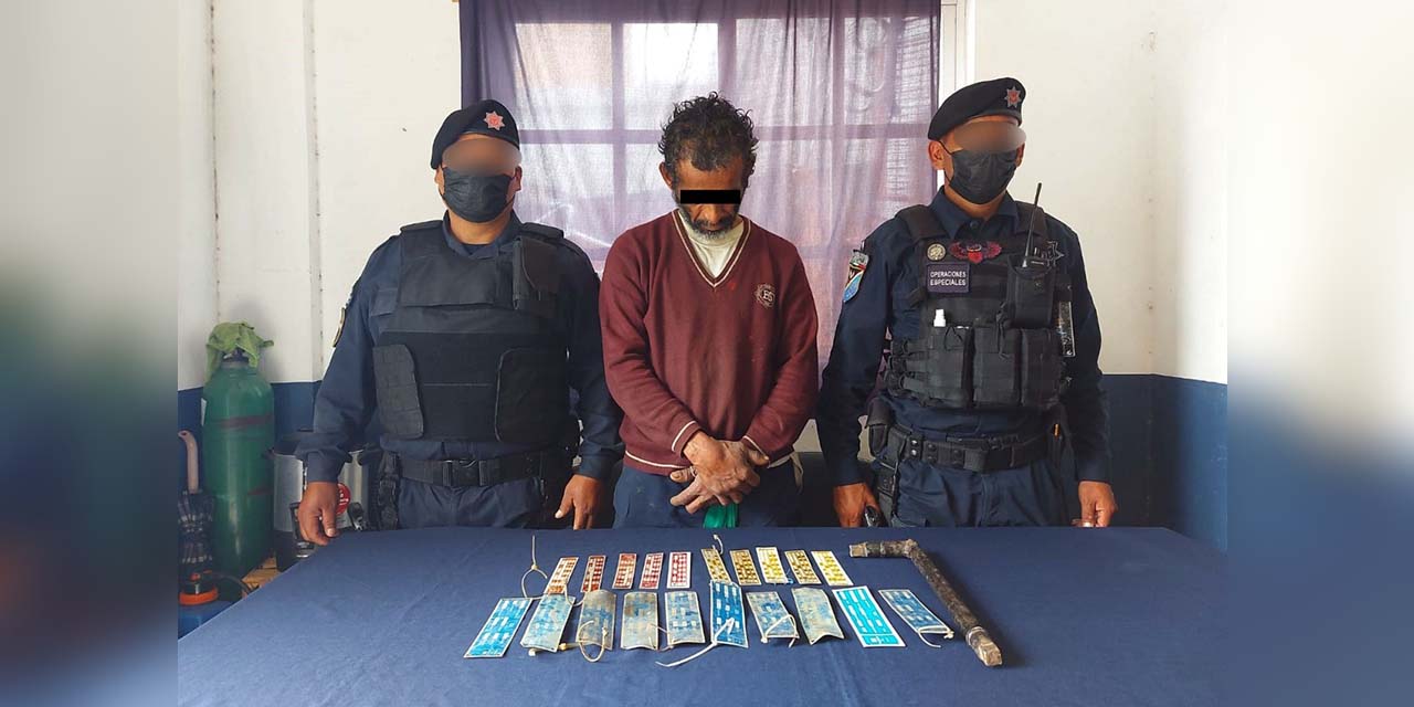 Lo detienen por robar placas de cobre de cableado telefónico | El Imparcial de Oaxaca