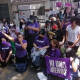 “¿Quién nos cuida? La Ley no”. Protestan en CdMx por feminicidio de Luz Raquel
