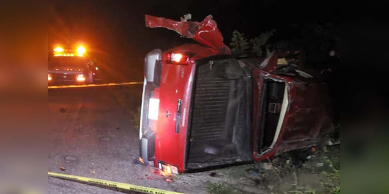 Fatal accidente; un muerto y dos heridos | El Imparcial de Oaxaca