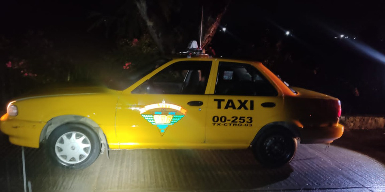Localizan taxi con reporte de  robo en san Sebastián Etla | El Imparcial de Oaxaca
