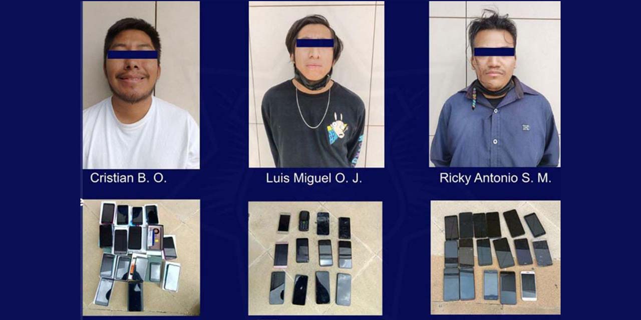 Los atrapan por vender celulares robados | El Imparcial de Oaxaca