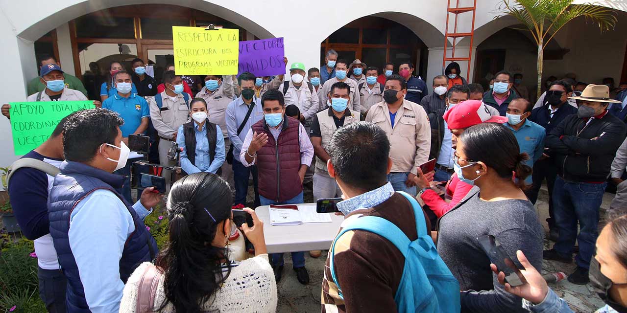 Personal de vectores de SSO cierran oficinas administrativas | El Imparcial de Oaxaca