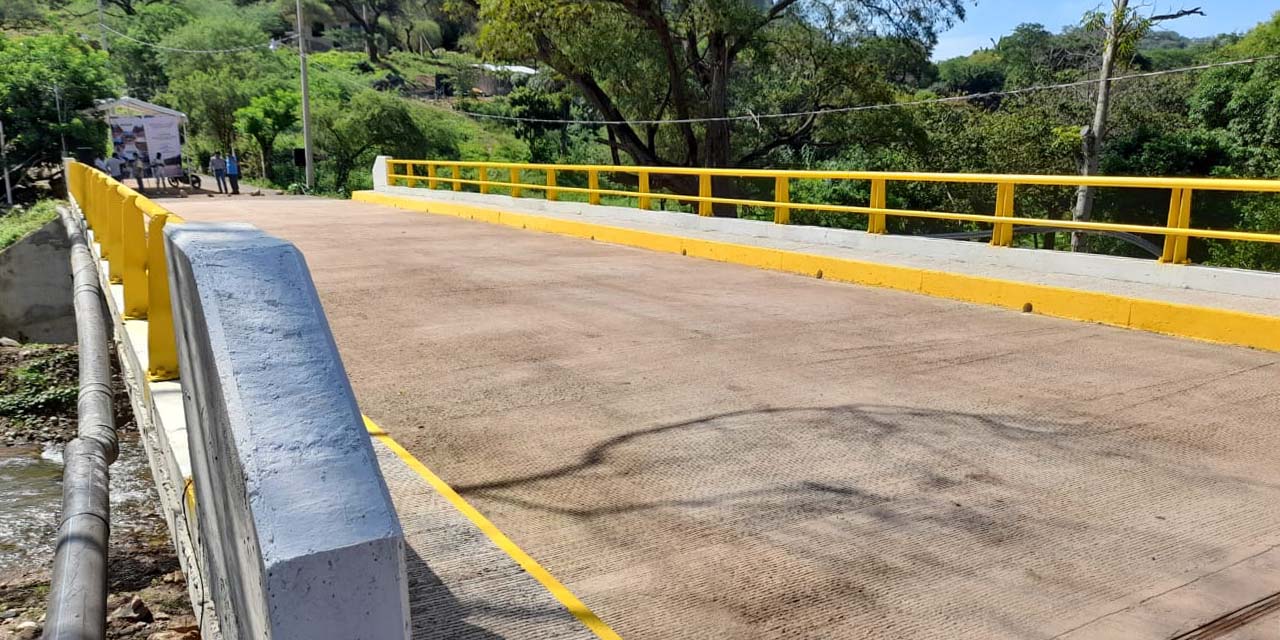 Suspenden inauguración del puente de La Garita en Cuicatán | El Imparcial de Oaxaca