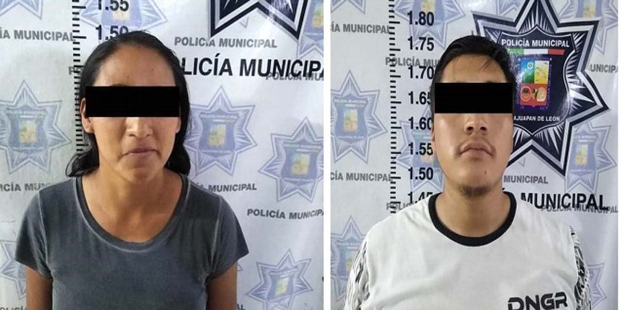 Detienen a pareja de presuntos ladrones | El Imparcial de Oaxaca