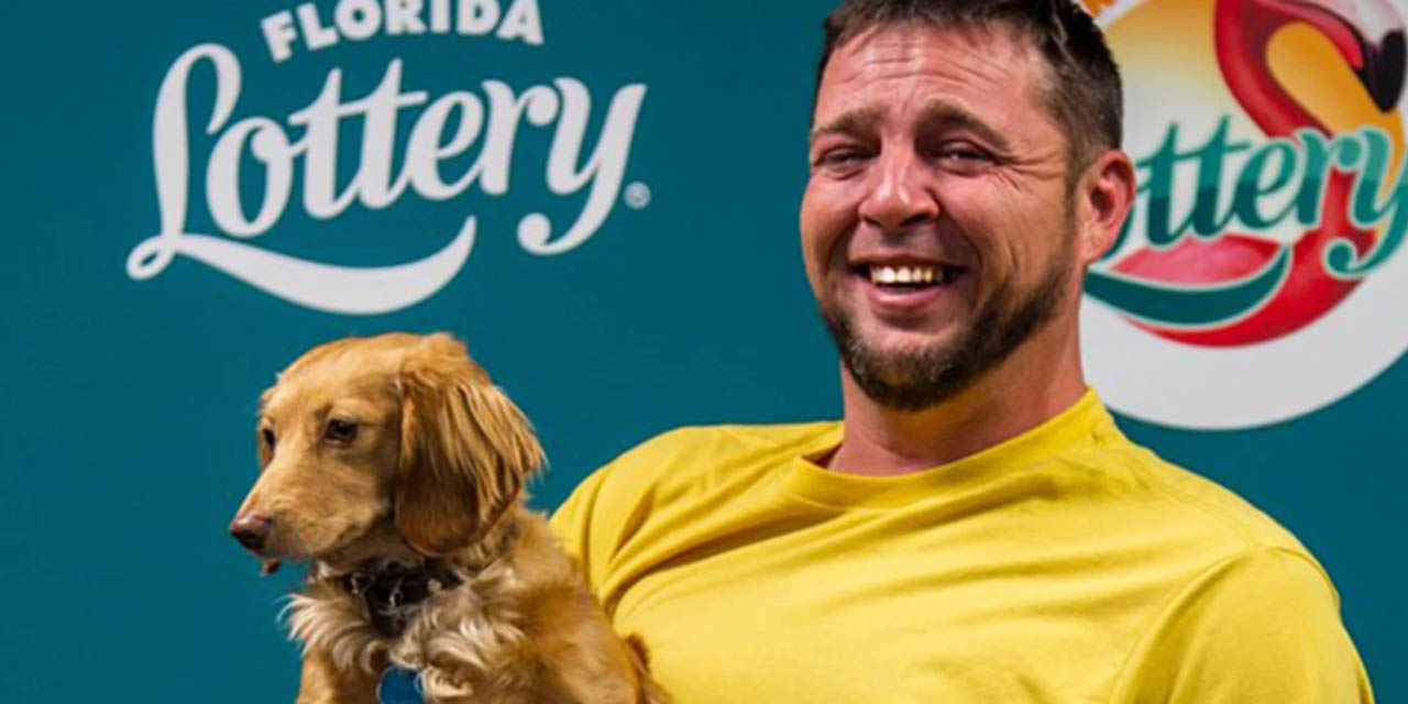 Hombre de Florida dice que le debe $2 millones de dólares de la lotería a una perrita preñada