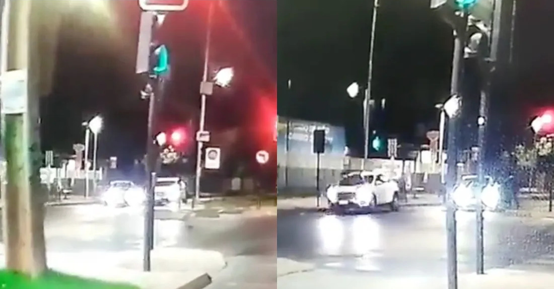 (VIDEO) Intentan robarle auto a mujer, acelera y atropella a uno de los sospechosos | El Imparcial de Oaxaca