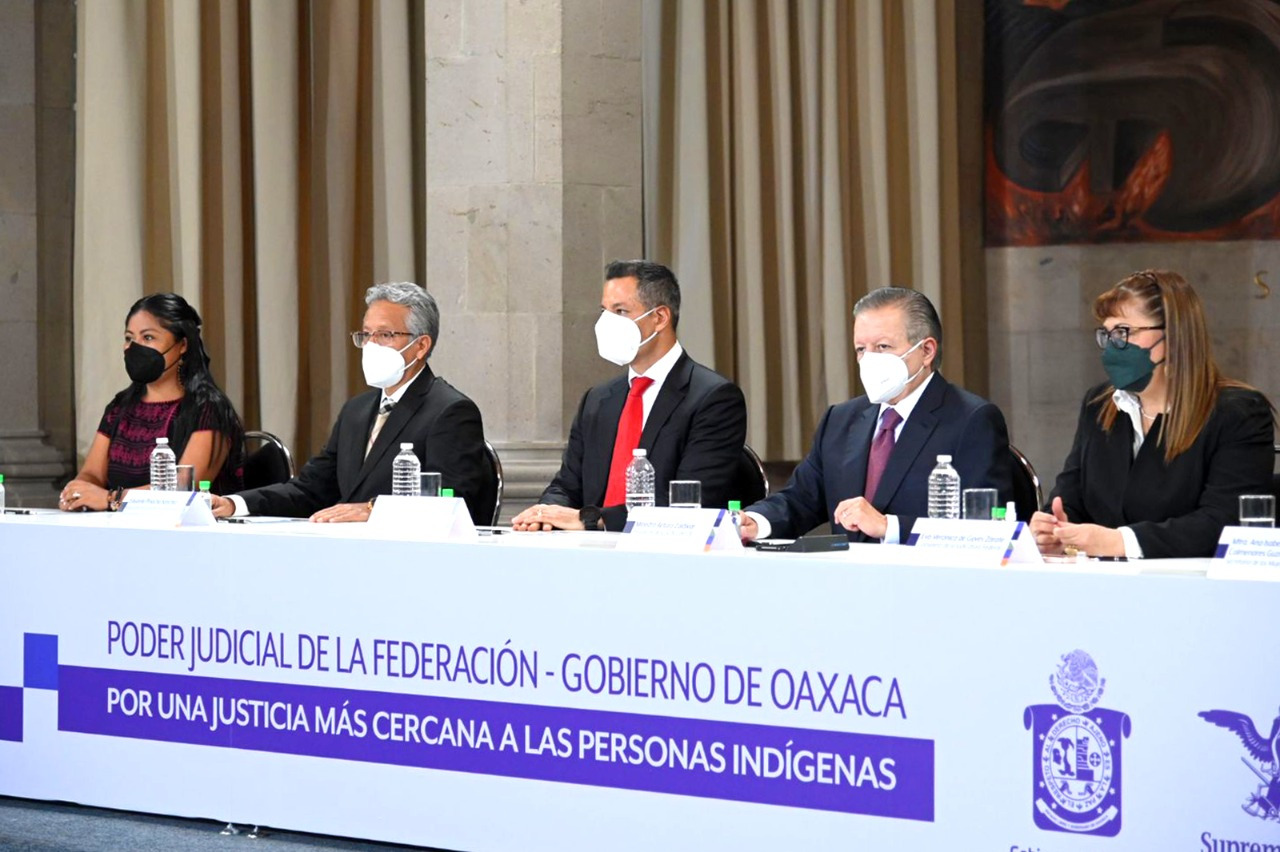 Murat y Zaldívar firma convenio por justicia para personas indígenas | El Imparcial de Oaxaca