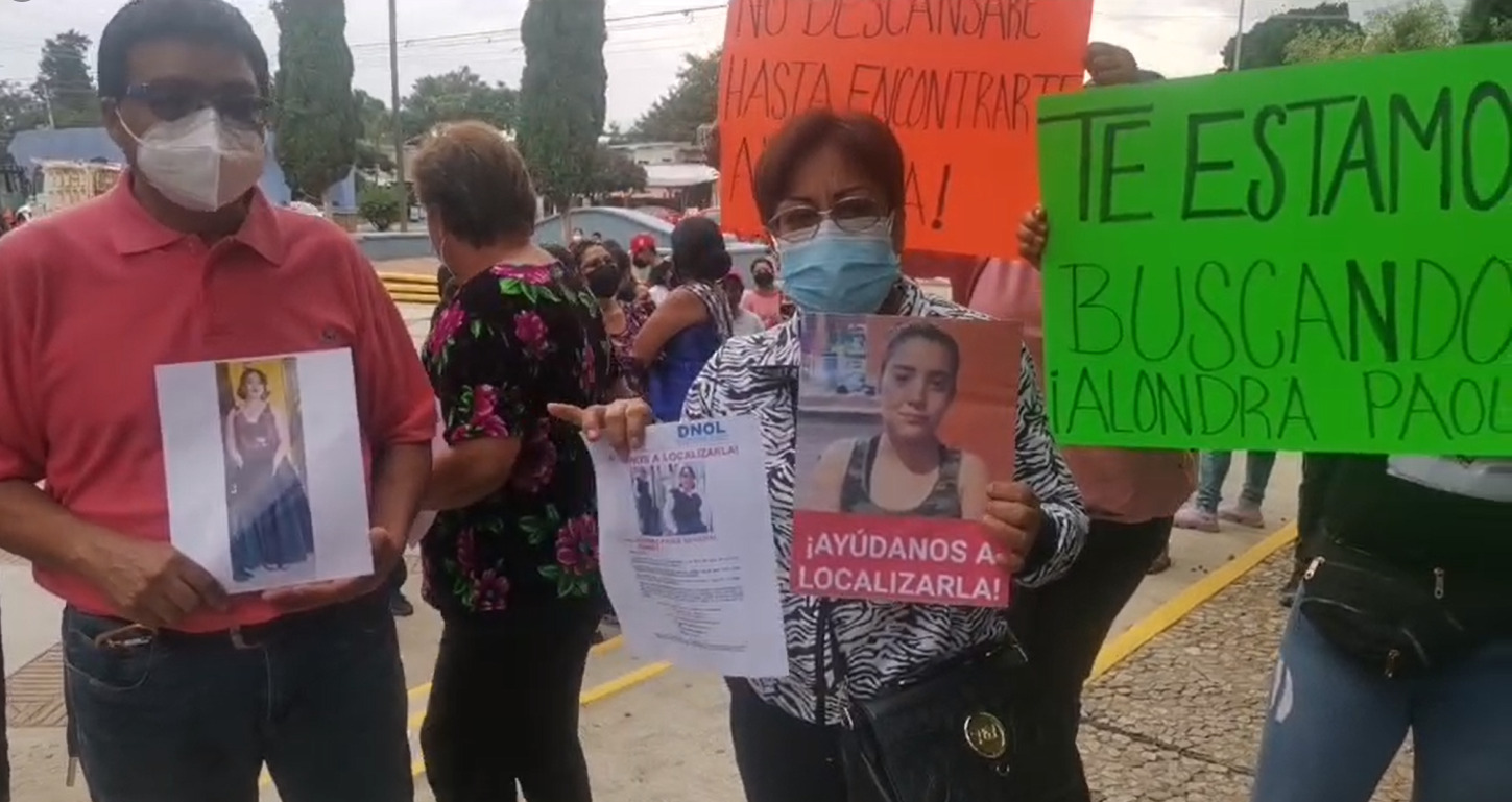 Ardua búsqueda de Alondra Paola Sandoval Ramírez, desaparecida este domingo | El Imparcial de Oaxaca
