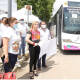 Dan banderazo de salida al transporte público gratuito para la Guelaguetza 2022: Semovi