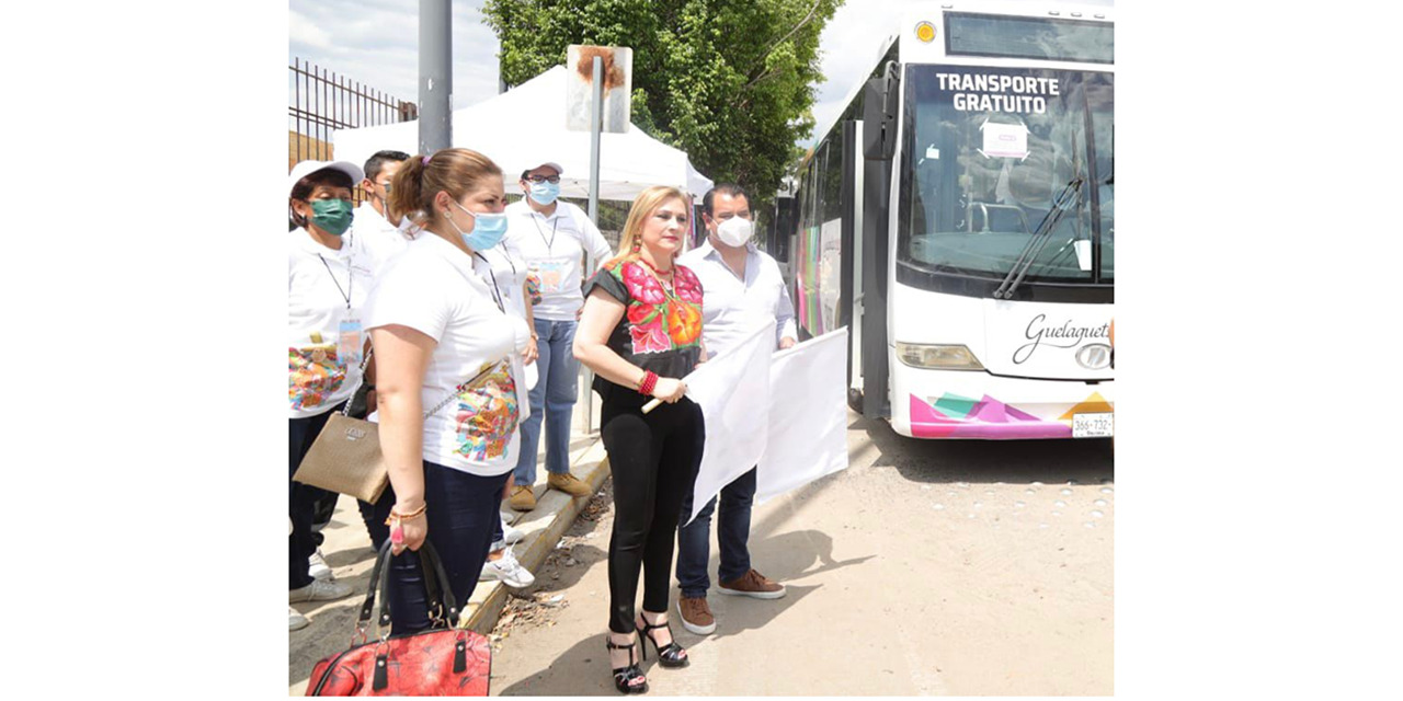 Dan banderazo de salida al transporte público gratuito para la Guelaguetza 2022: Semovi | El Imparcial de Oaxaca
