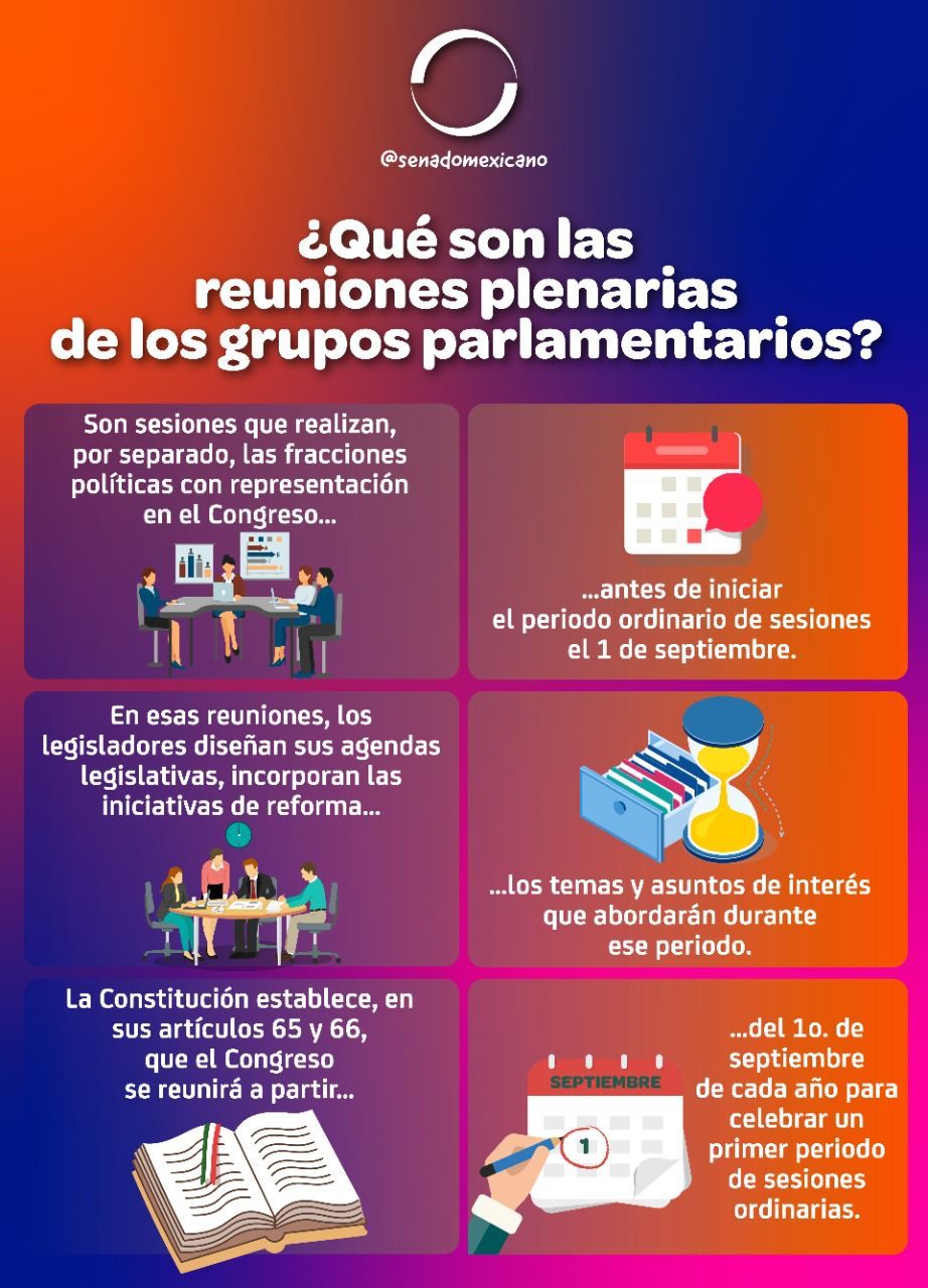 ¿Qué son las reuniones plenarias de los grupos parlamentarios? | El Imparcial de Oaxaca