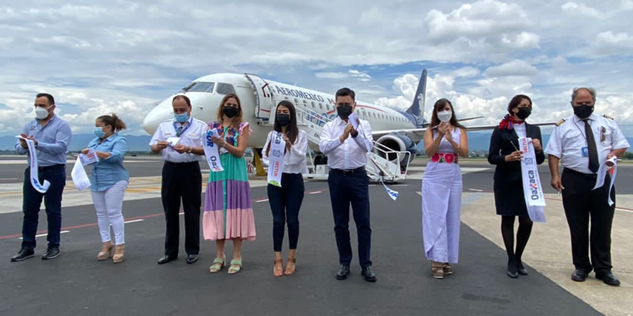 Inauguran nuevo vuelo AIFA-Oaxaca | El Imparcial de Oaxaca