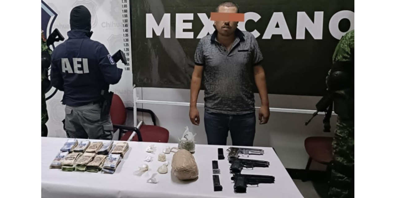 Cae el primo de ‘El Chueco’ en Chihuahua con droga, dinero en efectivo y cartuchos útiles | El Imparcial de Oaxaca