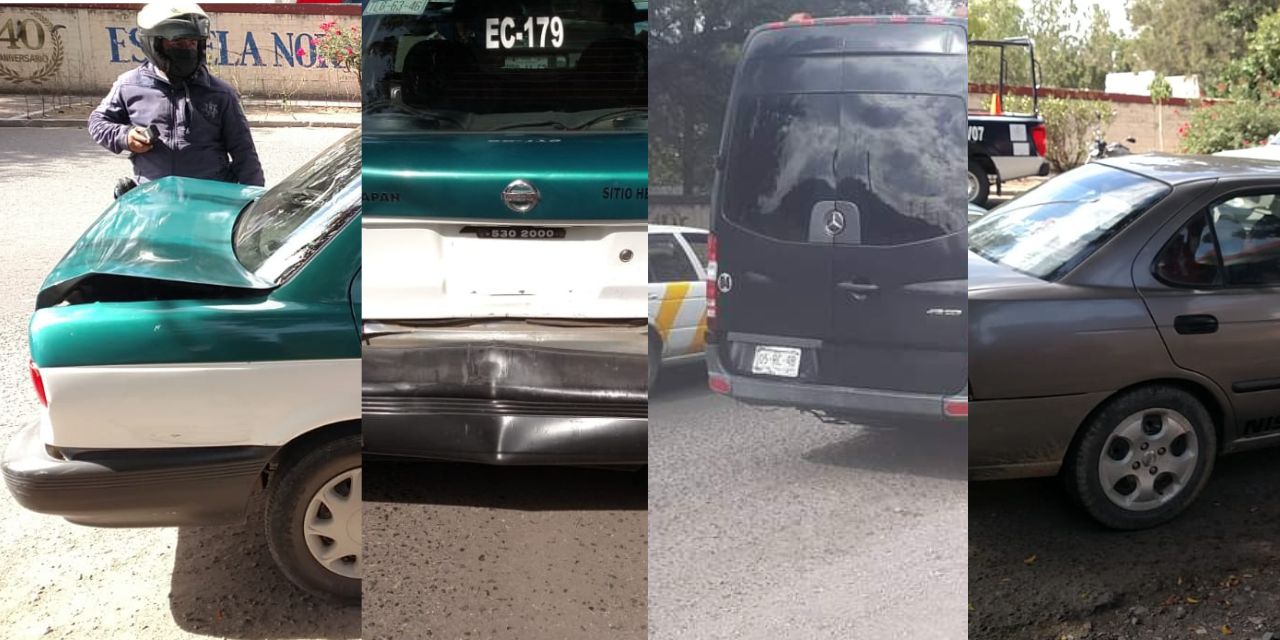 Lesionados, por percance entre tres vehículos | El Imparcial de Oaxaca