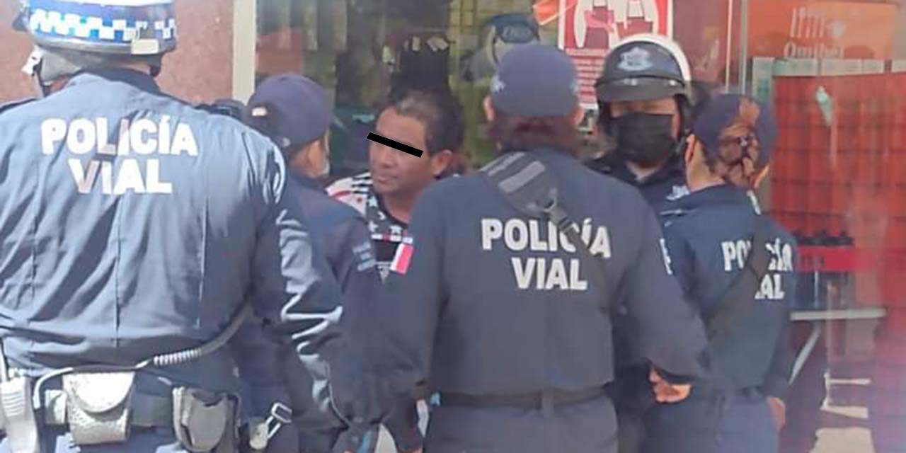 Detiene en el centro a presunto carterista | El Imparcial de Oaxaca
