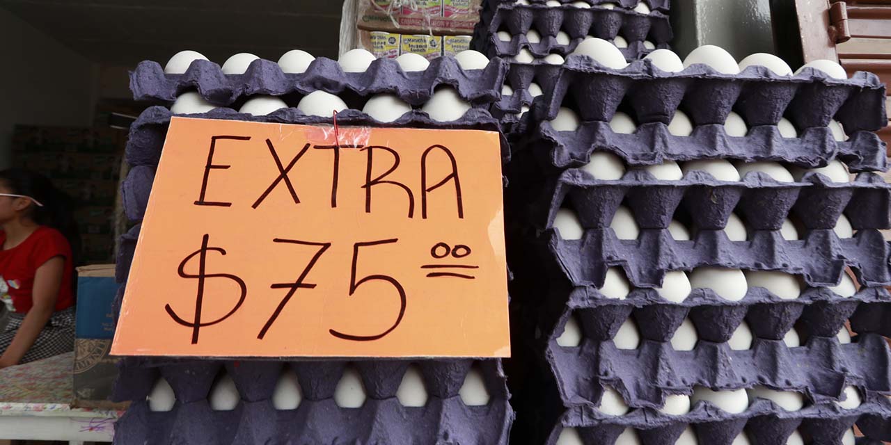 Revienta huevo bolsillos; 40.2% de aumento en 1 año | El Imparcial de Oaxaca