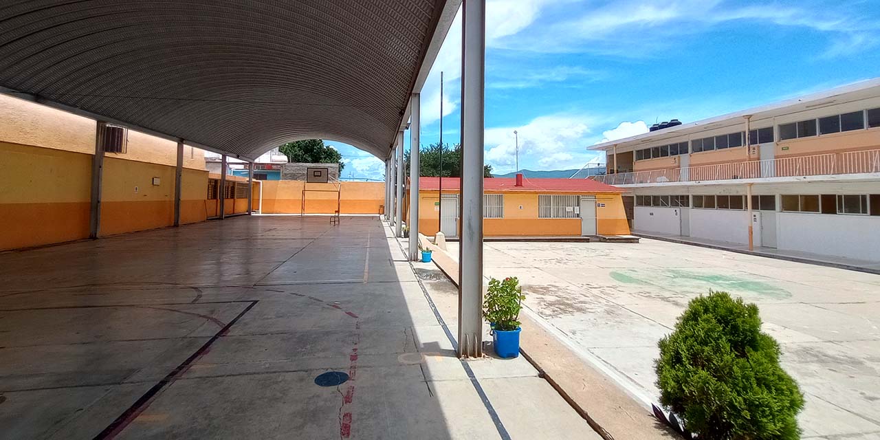 Todo listo en la escuela primaria Andrés Portillo | El Imparcial de Oaxaca