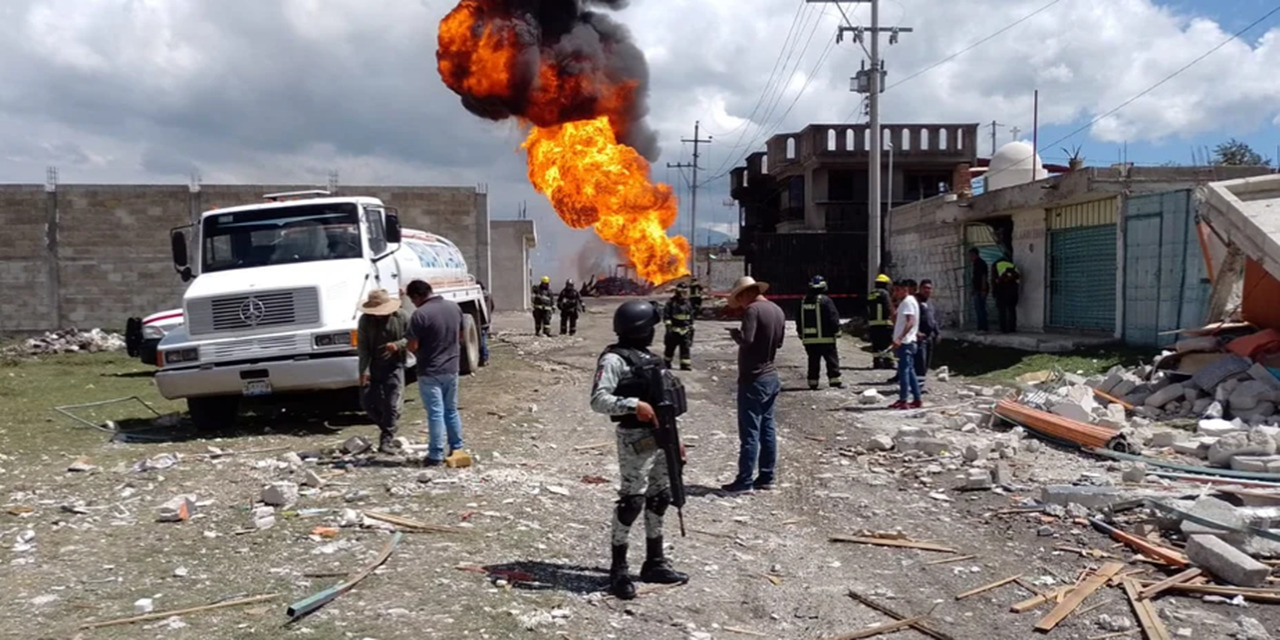 (VIDEO) Explosión en Puebla: un ducto de Pemex estalló en una zona poblada de Amozoc | El Imparcial de Oaxaca