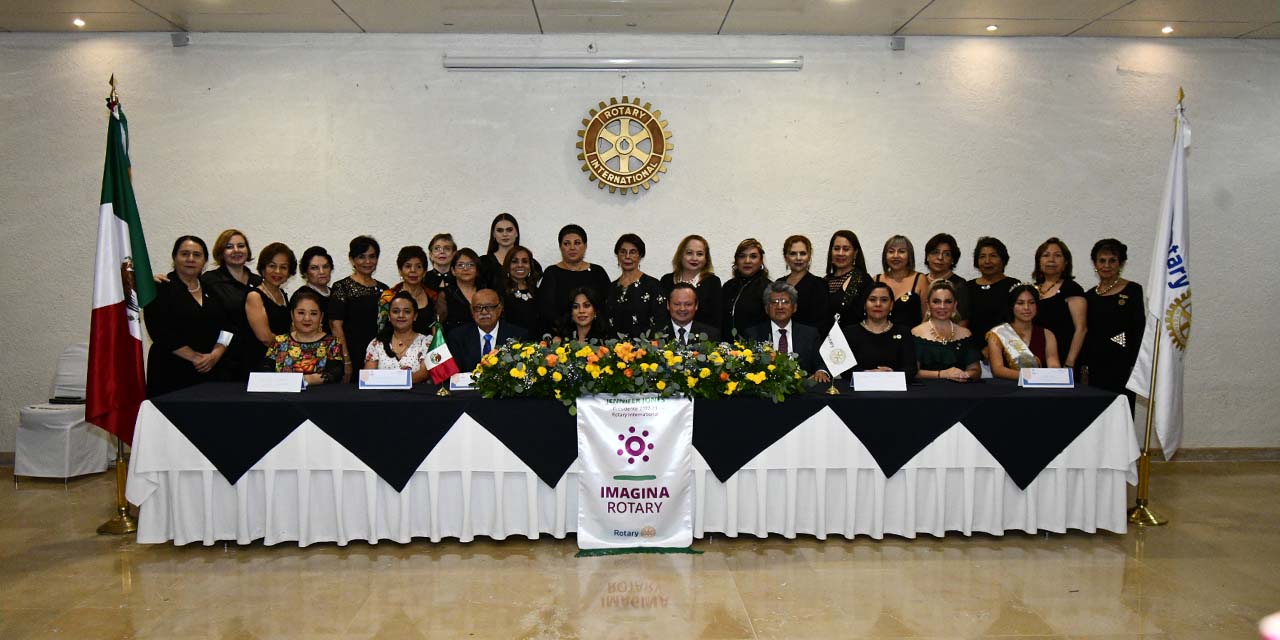 Toma protesta nueva mesa directiva del Club Rotario Guelaguetza | El Imparcial de Oaxaca