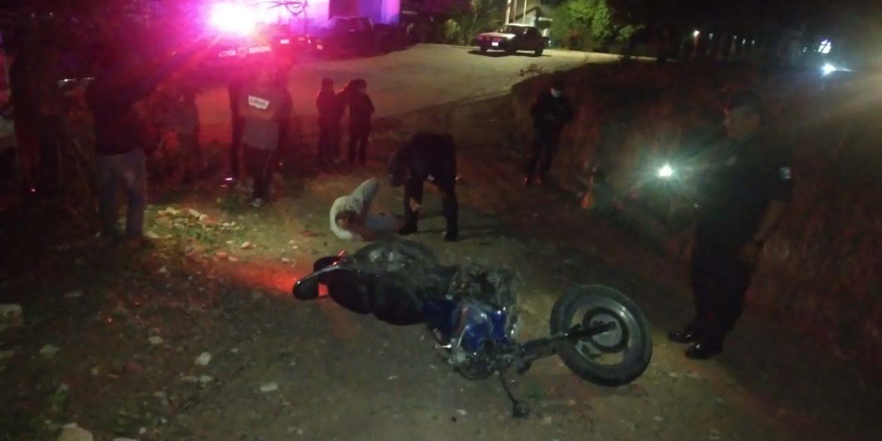 Dos lesionados deja accidente de motos | El Imparcial de Oaxaca