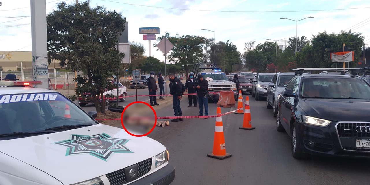 Muere hombre tras ser atropellado; responsable logra escapar | El Imparcial de Oaxaca