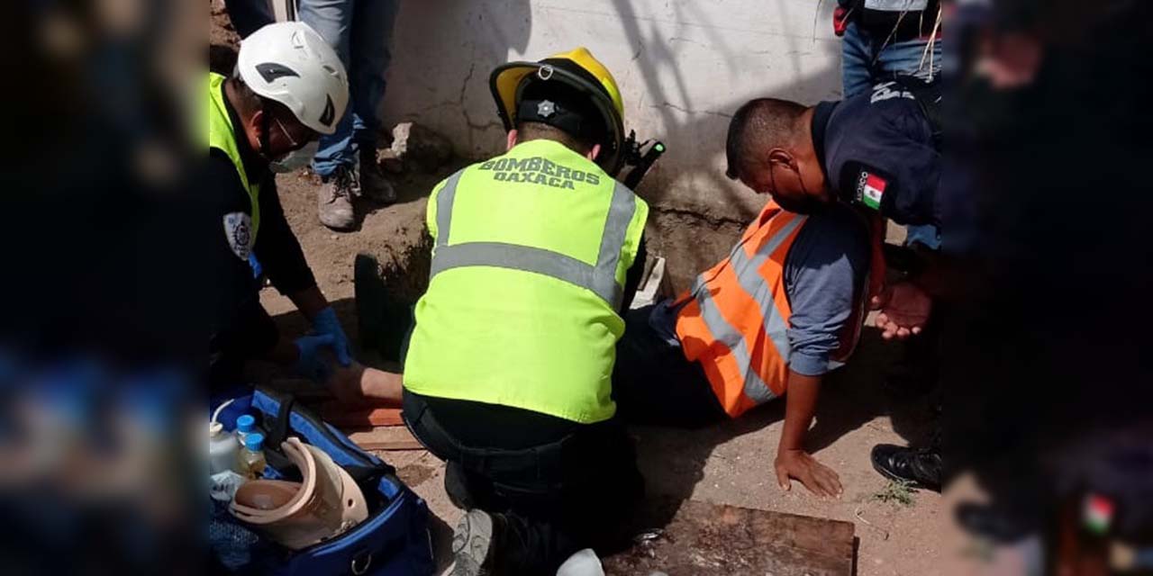 Cae a un hoyo y se lesiona | El Imparcial de Oaxaca
