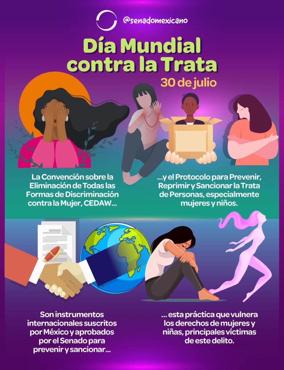Día mundial contra la trata | El Imparcial de Oaxaca