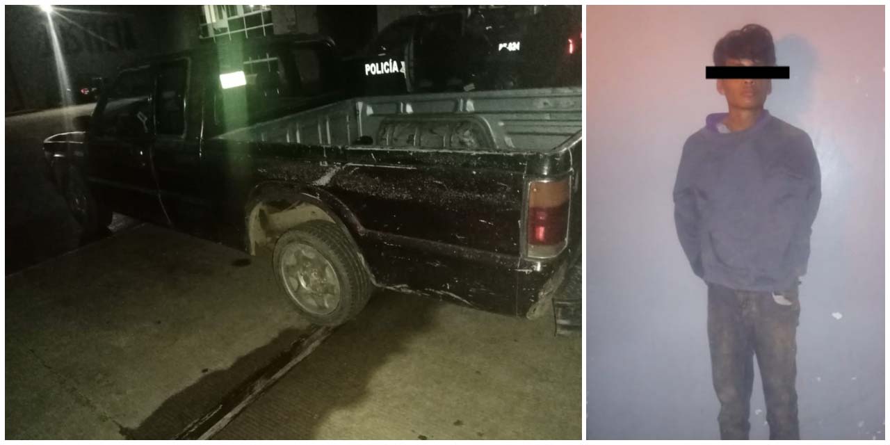 Roba camioneta y es detenido | El Imparcial de Oaxaca