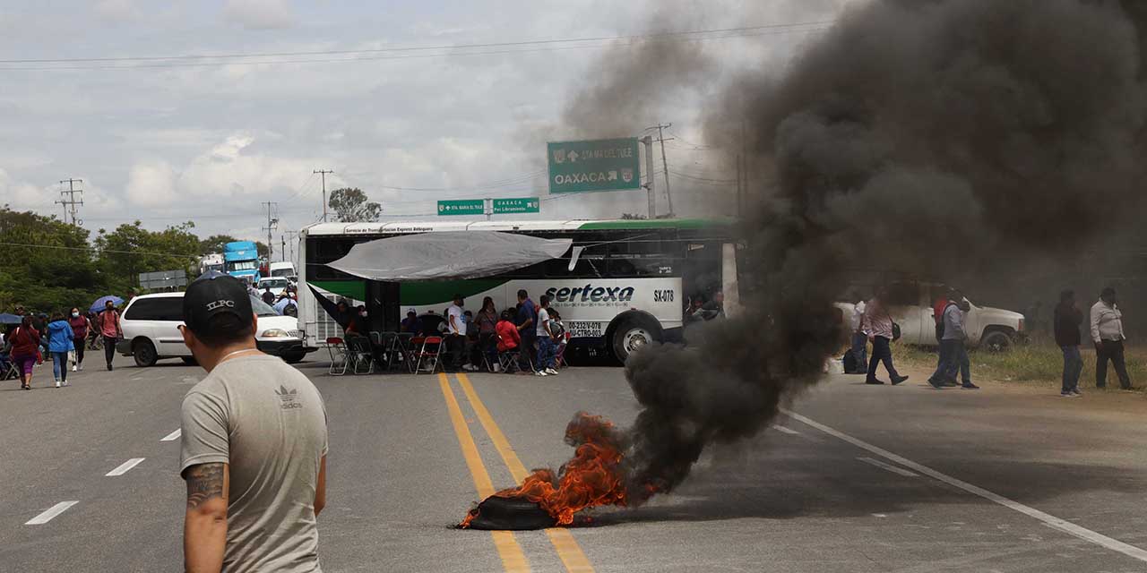 Unión de municipios vuelve a bloquear la Carretera 190 | El Imparcial de Oaxaca