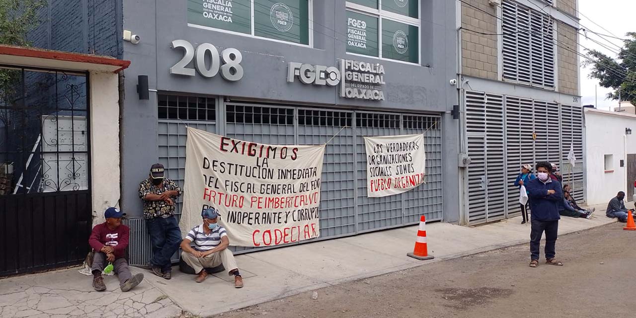 Justicia, “razón de organizaciones para protestas y movilizaciones | El Imparcial de Oaxaca