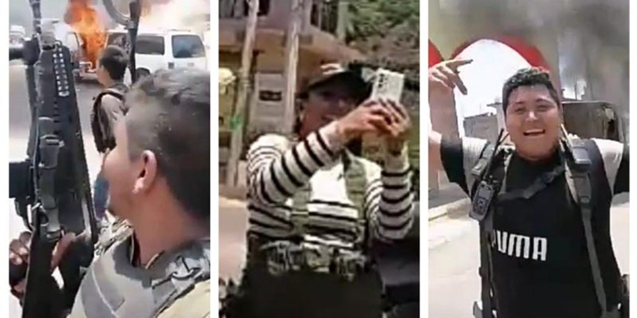 (VIDEO) Sicarios se graban tras la balacera que dejó 8 muertos en Tuzantla, Michoacán | El Imparcial de Oaxaca