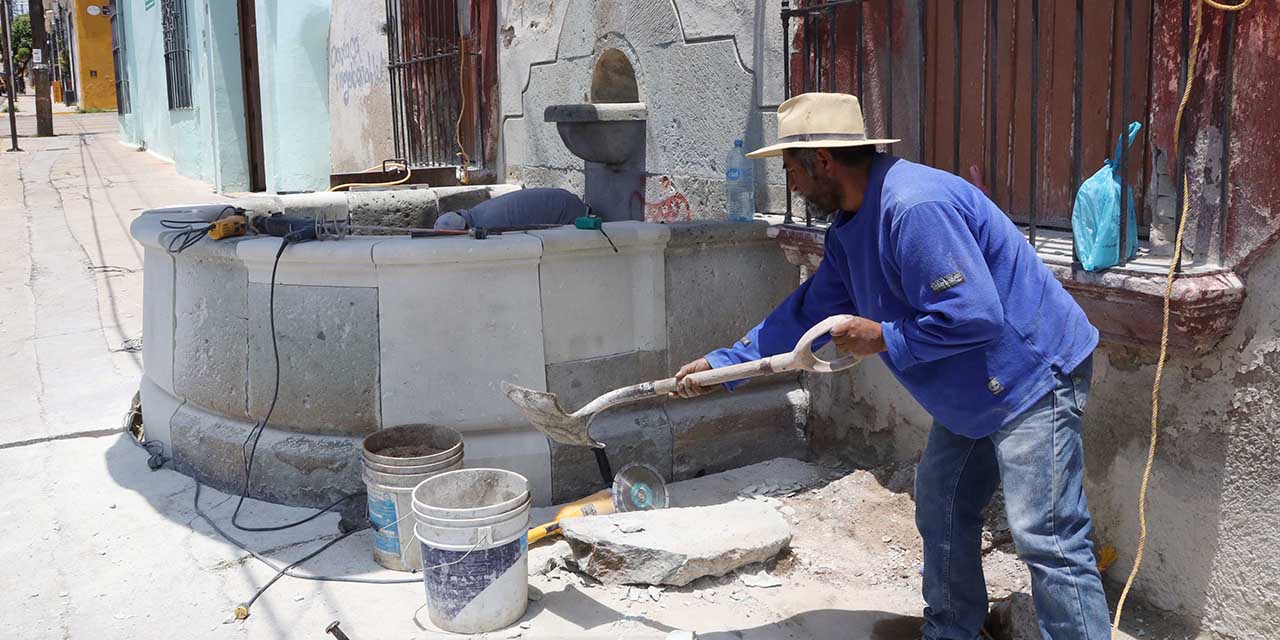 Recuperación de pilas antiguas, de 10 van 3 | El Imparcial de Oaxaca