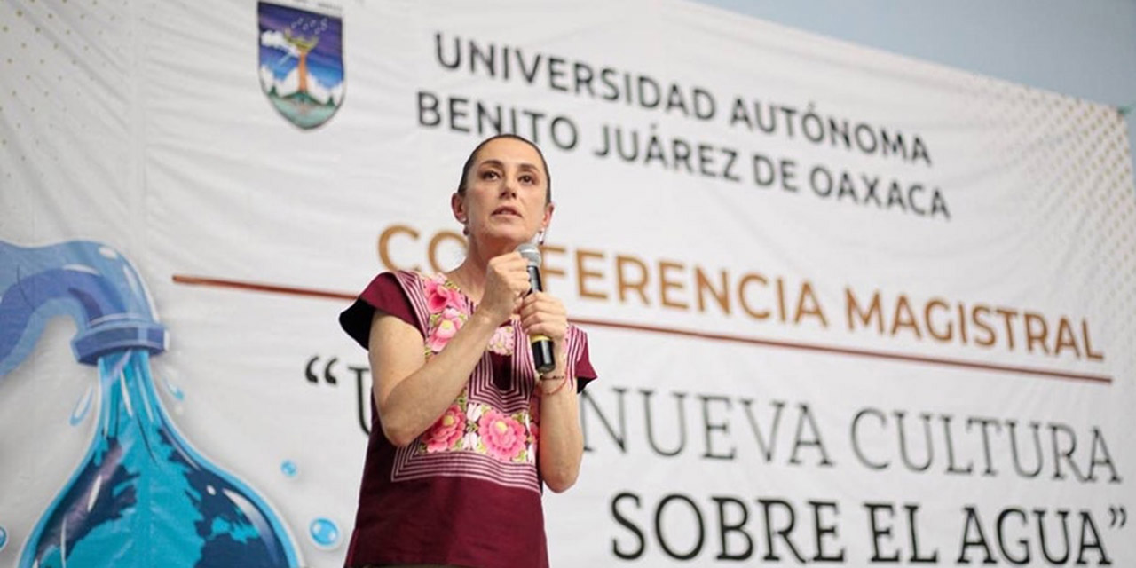 Con Salomón, futuro con justicia social: Sheimbaum | El Imparcial de Oaxaca