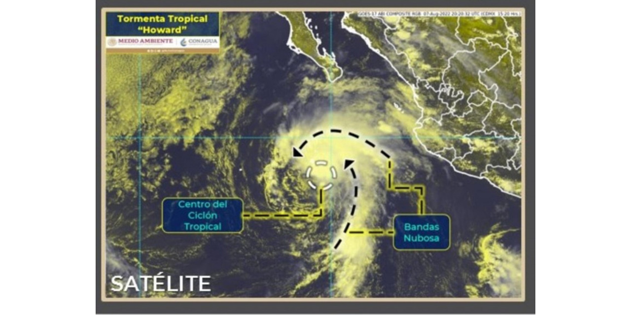 Se forma la tormenta tropical ‘Howard’ en el Pacífico mexicano | El Imparcial de Oaxaca