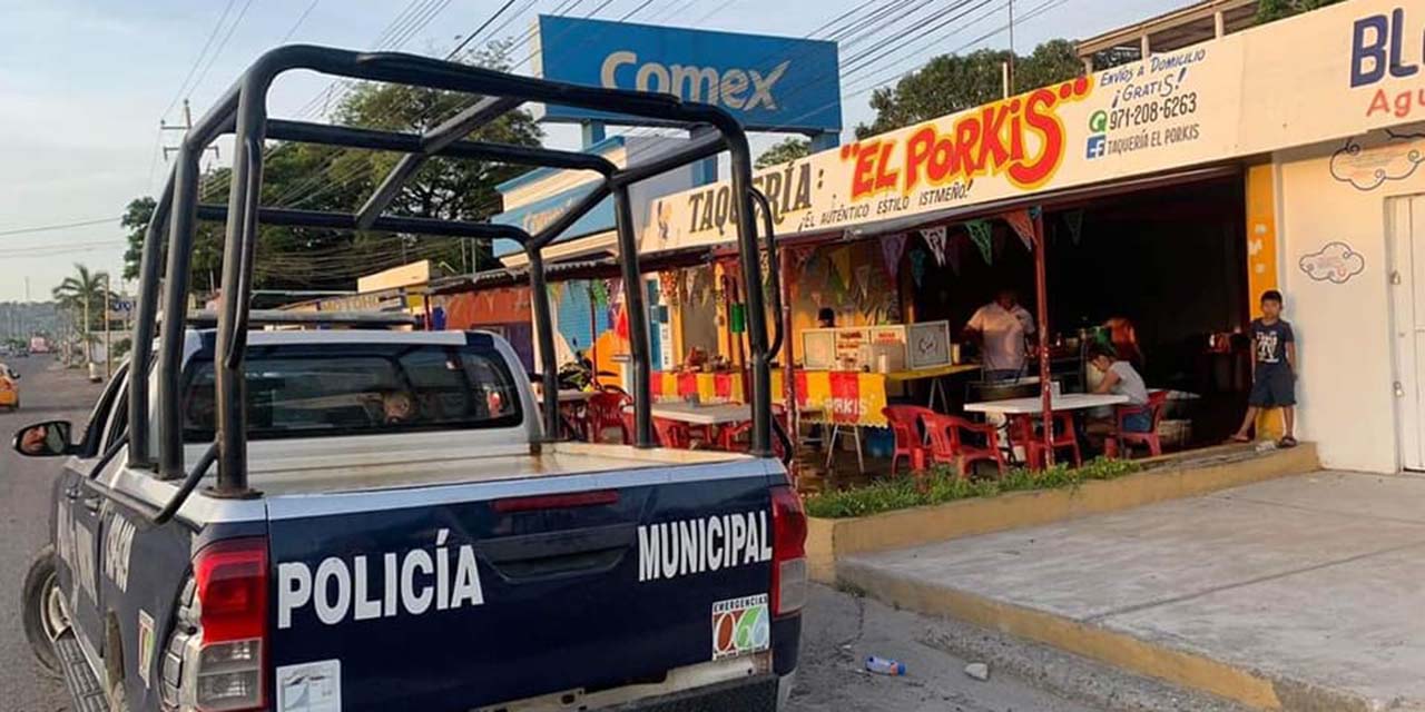 Realizan atraco en taquería | El Imparcial de Oaxaca