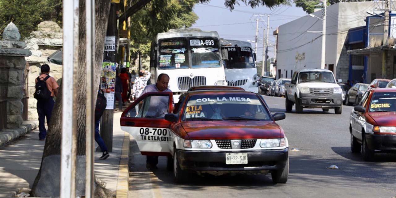 Incumplen transportistas con medidas sanitarias | El Imparcial de Oaxaca