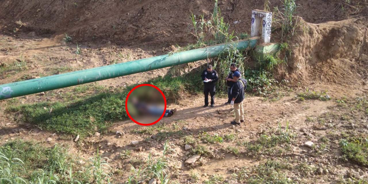 Se cuelga de un tubo de la red de agua potable | El Imparcial de Oaxaca