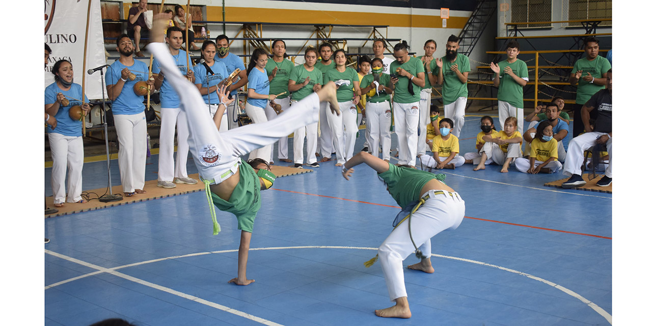 Disfrutan al máximo el Encuentro de Capoeira