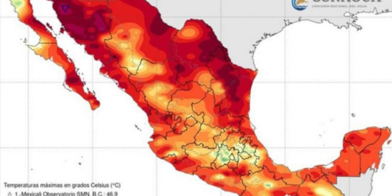 Mexicali se derrite, van 15 personas muertas por calor extremo de más de 50 grados | El Imparcial de Oaxaca