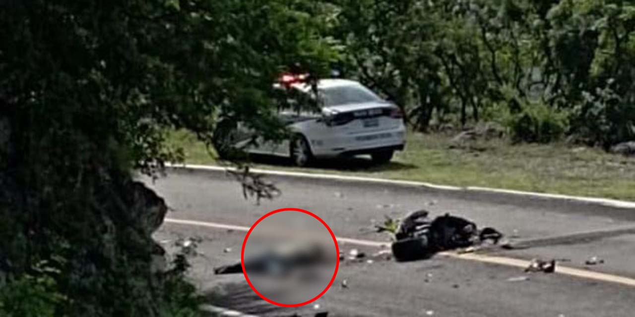 Fallece motociclista en accidente en carretera Huajuapan-México