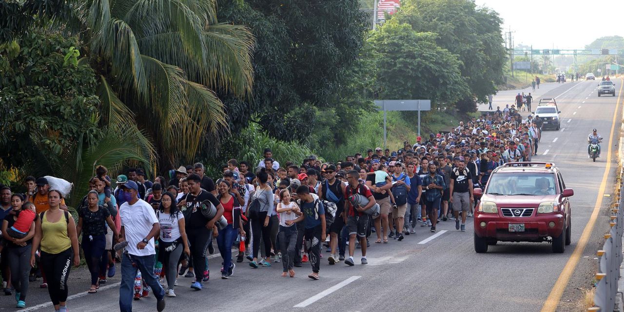 Nueva caravana migrante sale  de Tapachula a Tapanatepc | El Imparcial de Oaxaca
