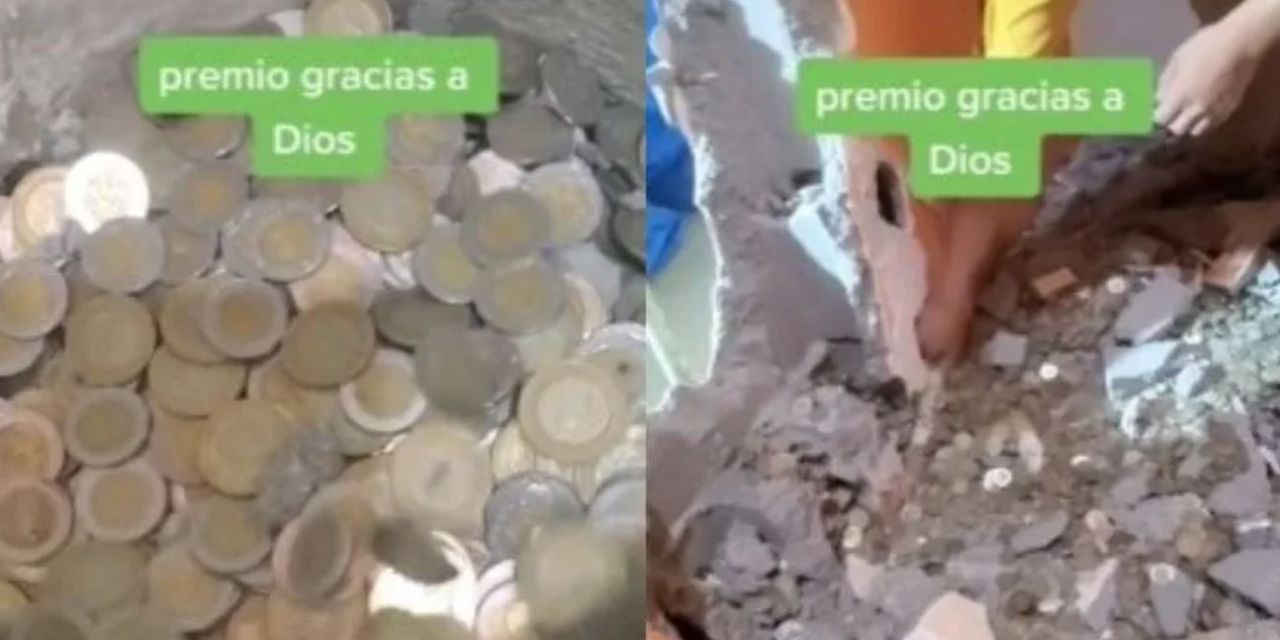 Viral: ¡De suerte! Albañiles se encuentran un “tesoro” mientras trabajaban en una obra | El Imparcial de Oaxaca