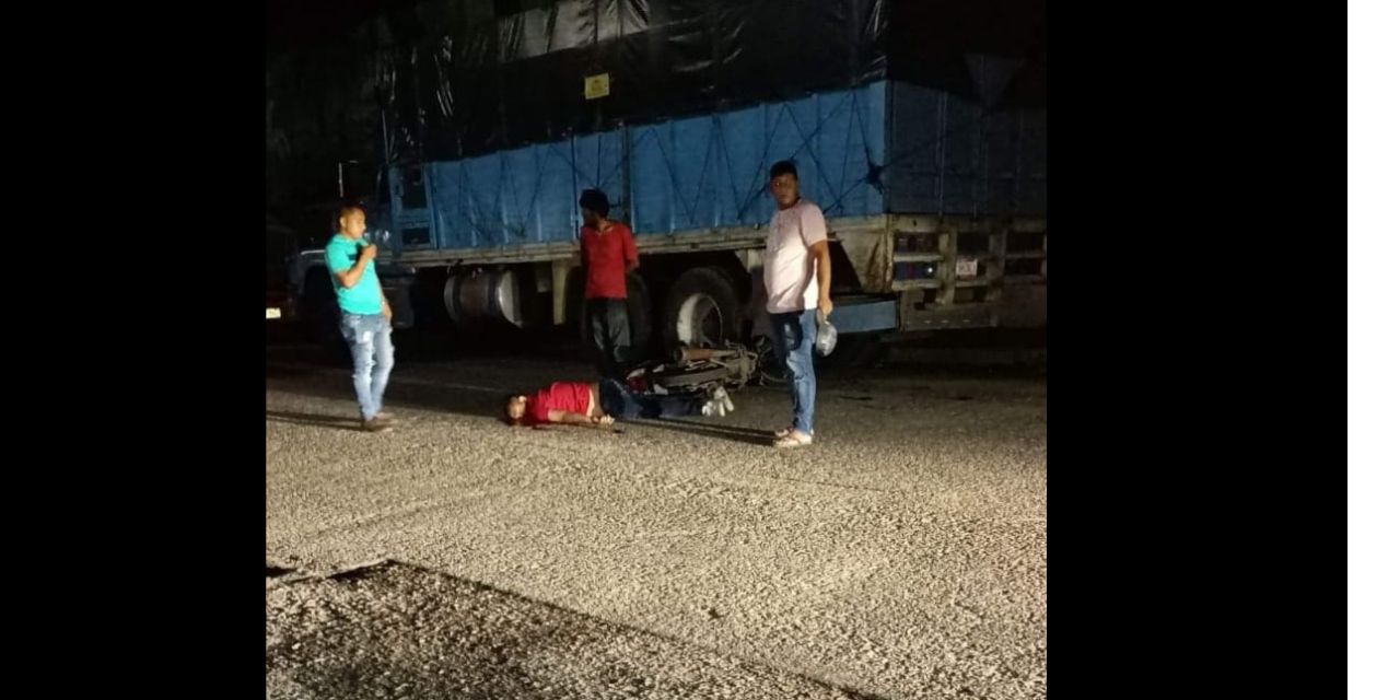 Muere motociclsita tras chocar en Pinotepa | El Imparcial de Oaxaca