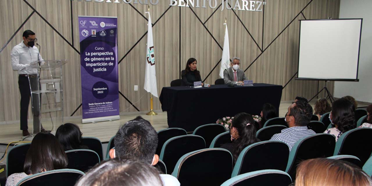 Fortalece PJEO la perspectiva de género en la administración de justicia | El Imparcial de Oaxaca
