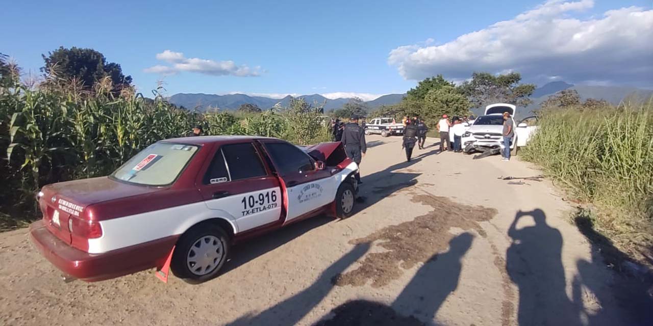 Taxista provoca fuerte accidente | El Imparcial de Oaxaca