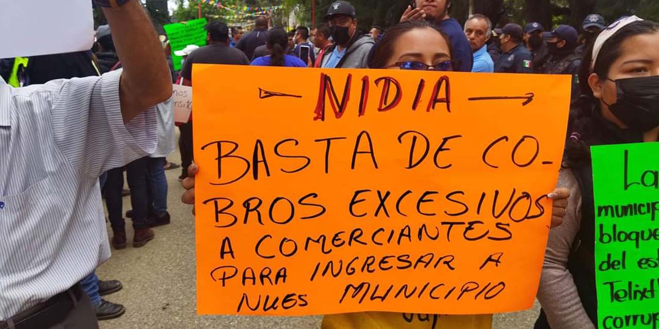 Denuncian “cobro de piso” de alcaldesa de Telixtlahuaca | El Imparcial de Oaxaca