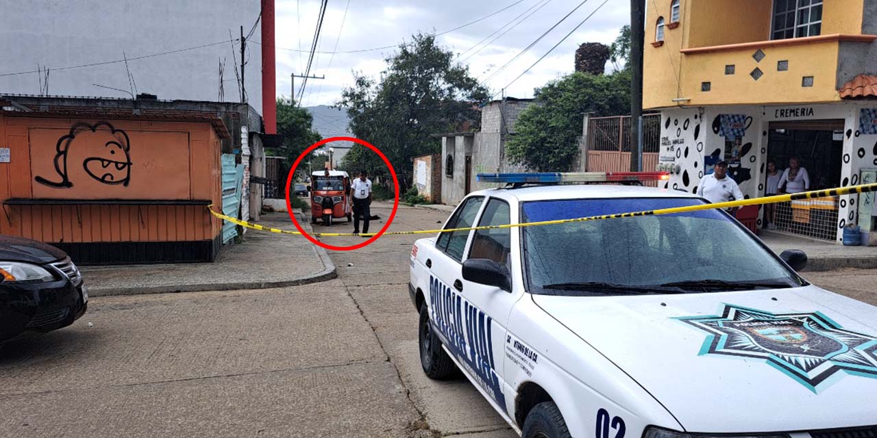 Atacan a balazos a cuatro personas que platicaban en un mototaxi | El Imparcial de Oaxaca
