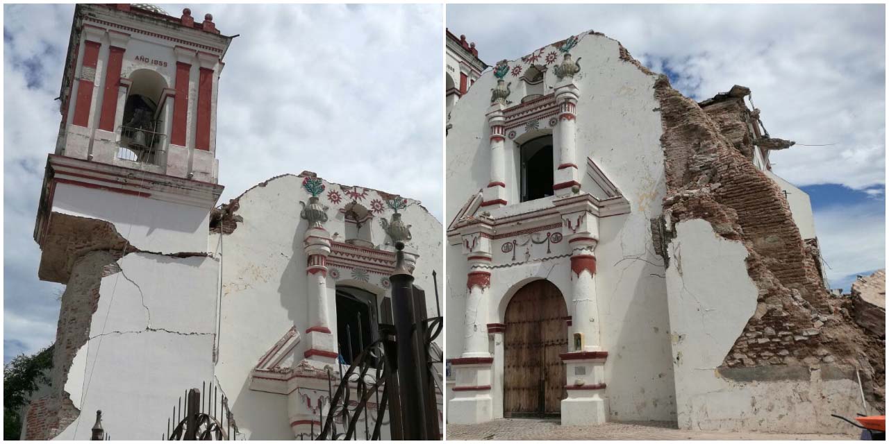 Católicos buscan reconstruir iglesia de San Vicente Ferrer | El Imparcial de Oaxaca