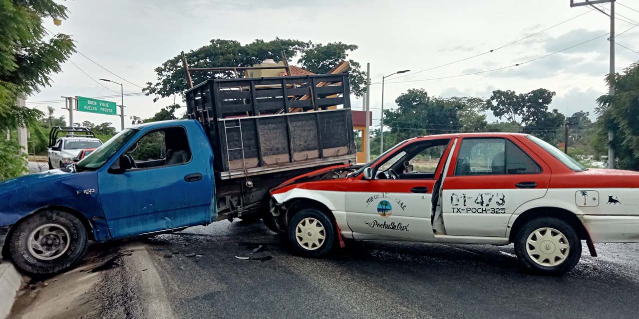 Choque en San Pedro Pochutla deja lesionados | El Imparcial de Oaxaca